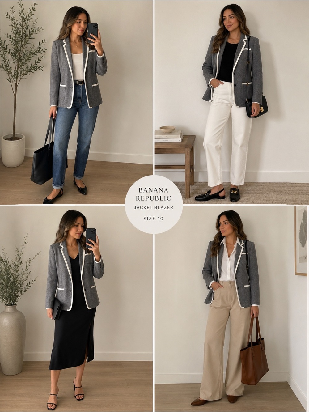 Banana Republic Jacket Blazer, Size 10